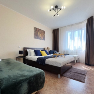 Фотография квартиры Квартира 1-комнатная на 7 спальных мест 4 раздельно рядом с Мп Град Аэропорт