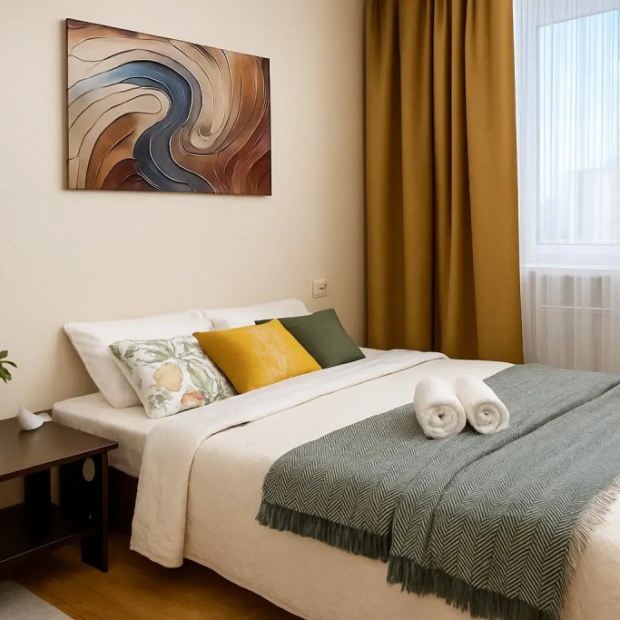 Фотографии квартиры 
            Двухкомнатная Квартира На Берегу Оби