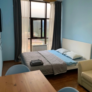 Фотография квартиры Апартаменты Уютная студия с видом на горы