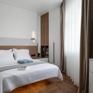 Фотография квартиры Апартаменты с дизайнерским ремонтом и продуманной эргономикой пространства от LetoApart