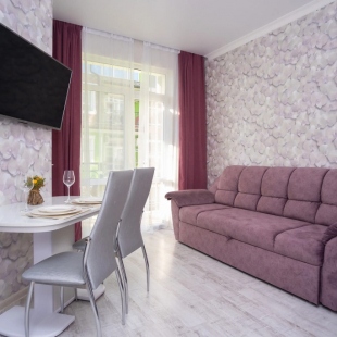 Фотография квартиры Апартаменты Red Apartments Арт Лайт Сити Анри