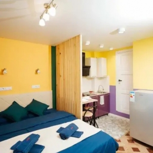 Фотография квартиры Апартаменты Студия Стандартная с Современным Ремонтом на Курчатова