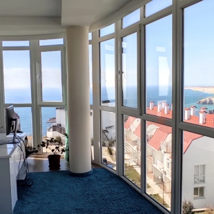 Фотография квартиры Apartments Фиолент Village - Двухкомнатные апартаменты с видом на море