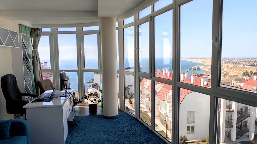 Фотография квартиры Apartments Фиолент Village - Двухкомнатные апартаменты с видом на море