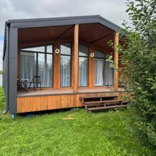 Фотография Коттеджа Частный Дом Сoврeменный Баpнхаус для Отдыхa