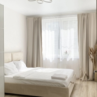 Фотография квартиры Апартаменты Новые Нижний Новгород, современный ЖК, 4-х местные с большой кроватью