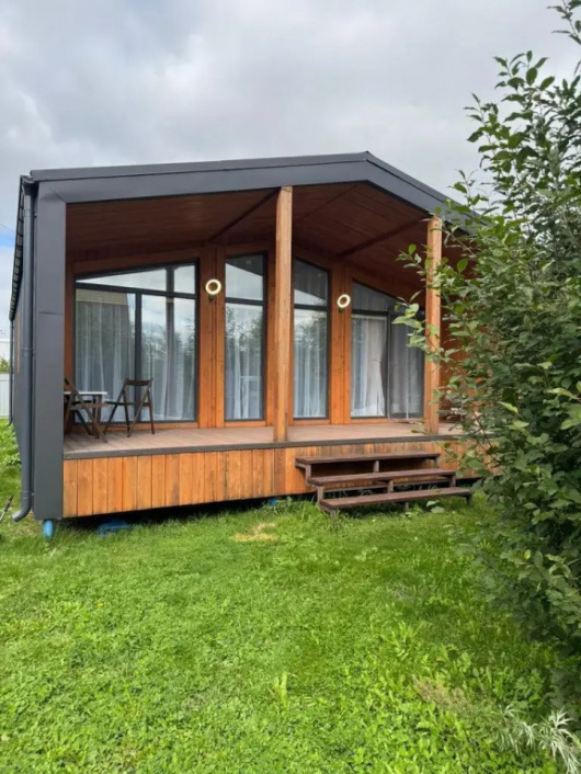 Фотографии Коттеджа 
            Частный Дом Сoврeменный Баpнхаус для Отдыхa