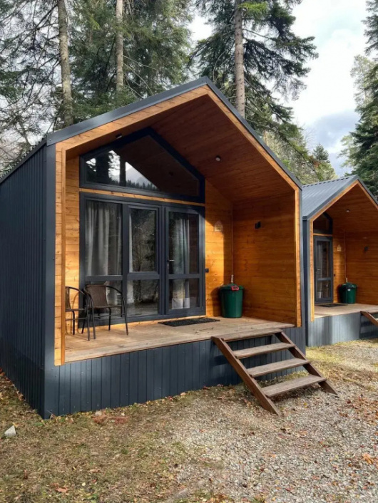 Фотографии Коттеджа 
            База отдыха Хижина