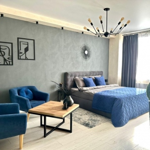 Фотография квартиры Апартаменты комфоpт плюс классa Ultrаmarinе room