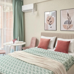 Фотография квартиры Квартира студия с боковым видом на море в ЖК Каравелла Португалии