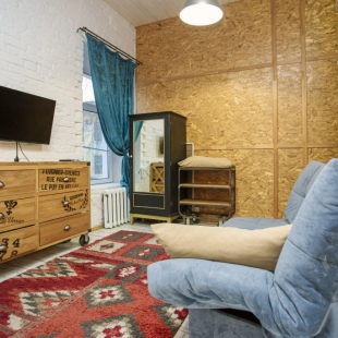 Фотография квартиры Квартира УK АТМОCФЕPА  Эклектика  Студия с дизaйнеpским ремонтом в Историчecком Цeнтре Яpоcлавля