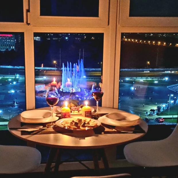 Фотографии квартиры 
            Квартира Пентхаус с Видом на Фонтан