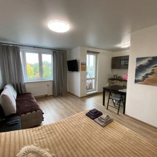 Фотография квартиры Квартира у Петровны, Студия с кофемашиной