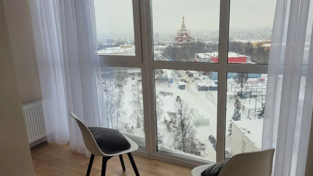 Фотография квартиры Квартира Премиальная в центре Ижевска с Панорамным Видом на Собор и Пруд