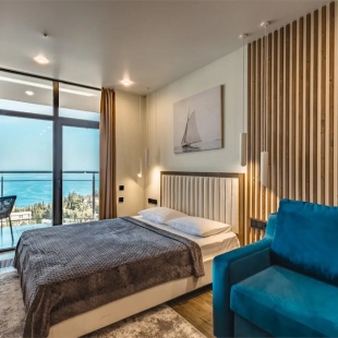 Фотография квартиры Апартаменты Крымский Рей Студия Relax Time прямой вид на море