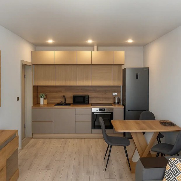 Фотографии квартиры 
            Квартира 2-к Квартира у Сити-Мола, на 12 этаже с видом на Восход