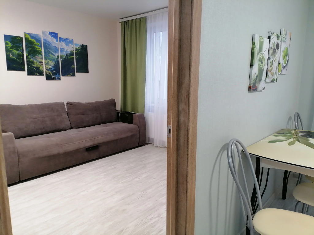 Фотография квартиры Квартира однокомнатная 36 м² 2 кровати