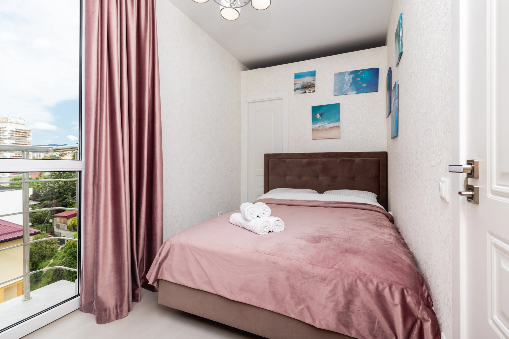 Фотография квартиры Апартаменты Abri Luxe в Сочи с видом на море в ЖК Октябрьский на Мамайке