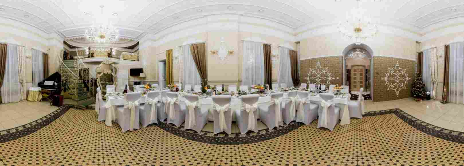 Фотография банкетного зала Большой белый зал