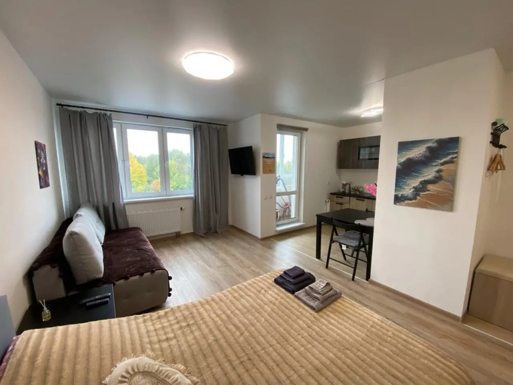 Фотография квартиры Квартира у Петровны, Студия с кофемашиной