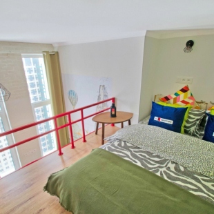 Фотография квартиры Апартаменты Двухуровневые Улучшенные Панорамные в ЖК Спутник