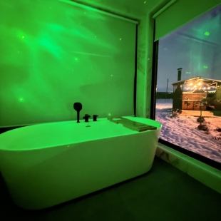 Фотография Коттеджа Частный дом Новый коттедж с панорамными окнами