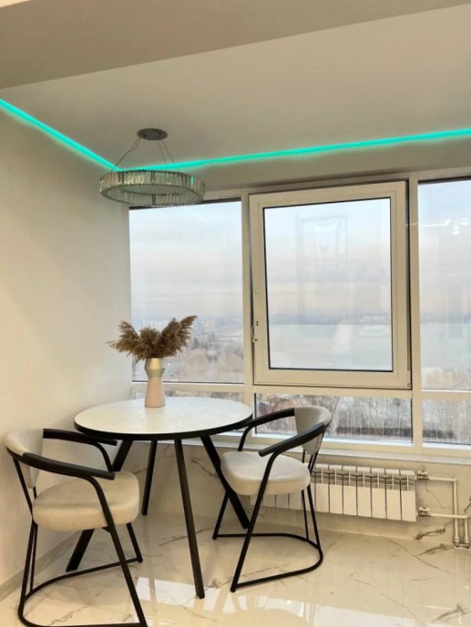 Фотографии квартиры 
            Апартаменты Премиум студия с панорамным видом на Ангару