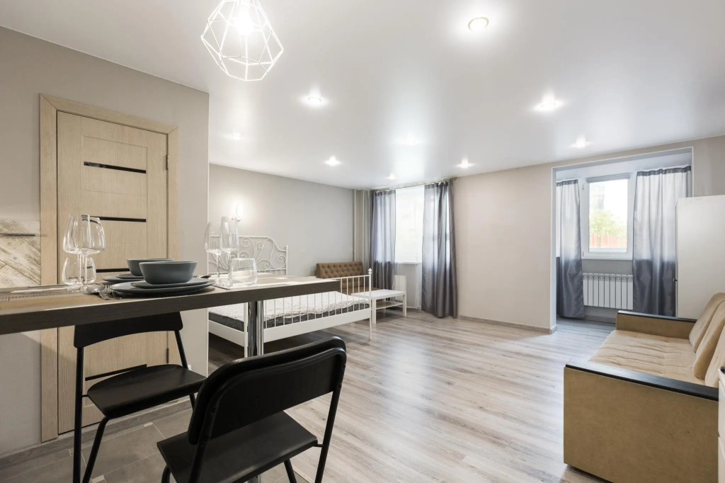 Фотография квартиры Гербера Апартмент на улице Салтыкова-Щедрина