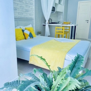 Фотография квартиры Студия Лайм возле парка и озера