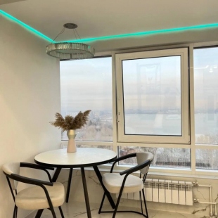 Фотография квартиры Апартаменты Премиум студия с панорамным видом на Ангару