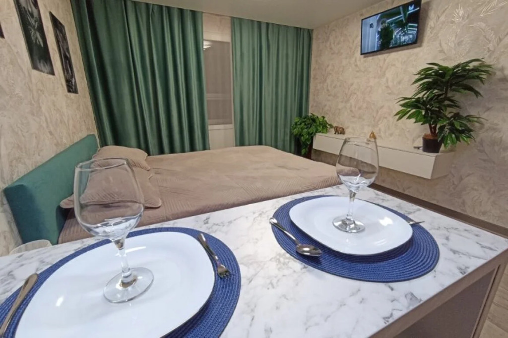 Фотография квартиры Апартаменты современные сети «Все в гости» в микрорайоне Видный на 2 этаже