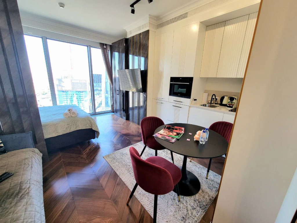 Фотография квартиры Apartment Стильная Студия на 30 Этаже Москва Сити
