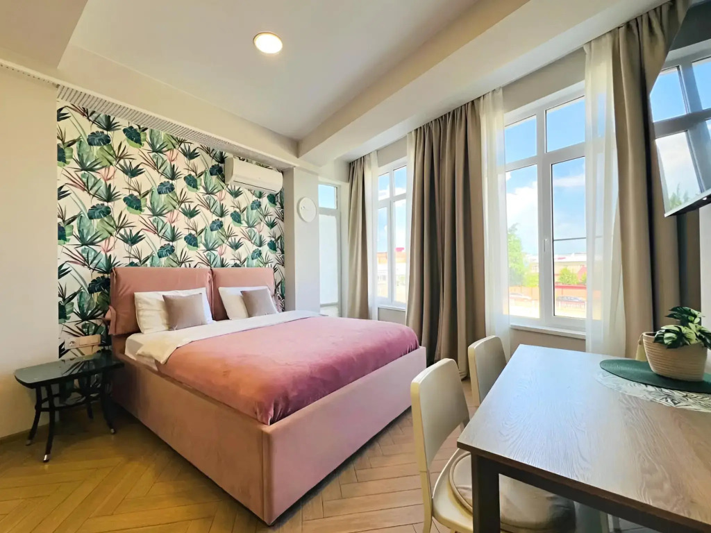 Фотография квартиры Апартаменты Уютная 3х Местная Студия с балконом