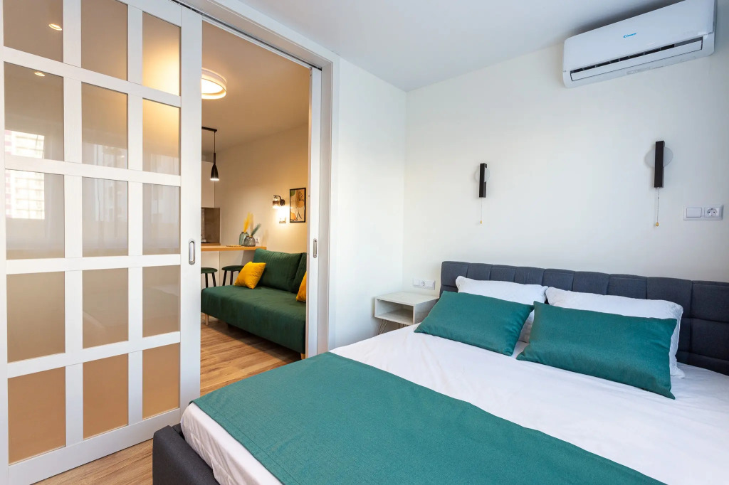 Фотография квартиры Апартаменты Морент с дизайнерским ремонтом в ЖК «Фрукты»