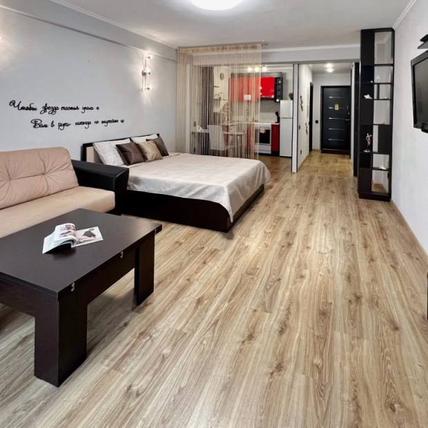 Фотографии квартиры 
            Апартаменты Granada уютная студия в самом центре микрорайона Ггм