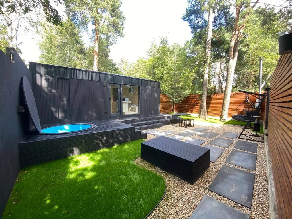 Фотография Коттеджа Частный дом Домик для Отдыха Вдвоем, с Сауной, Купелью, Мангалом и дизайнерской территорией