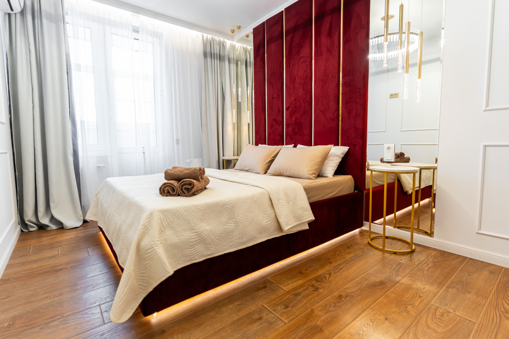 Фотография квартиры Апартаменты дизайнерские в центре Новороссийска от LetoApart