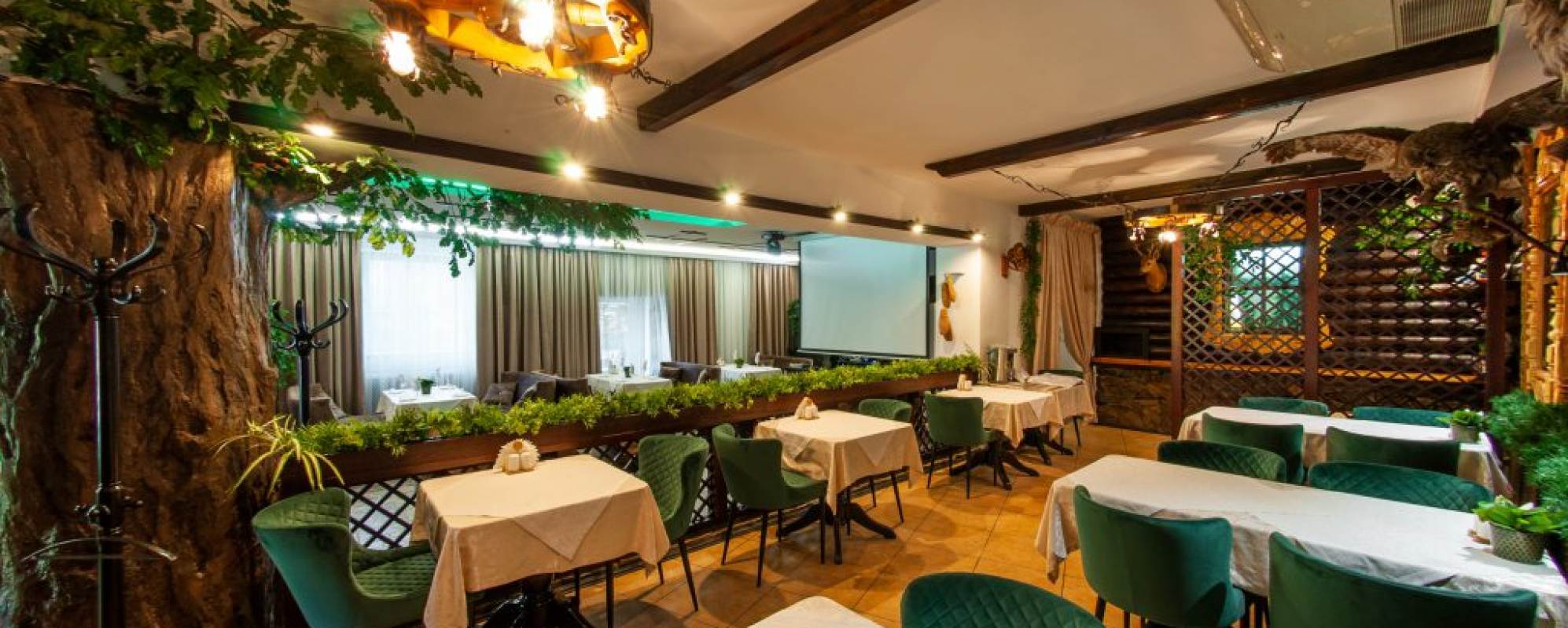 Фотографии банкетного зала Зал ресторана Сибирь