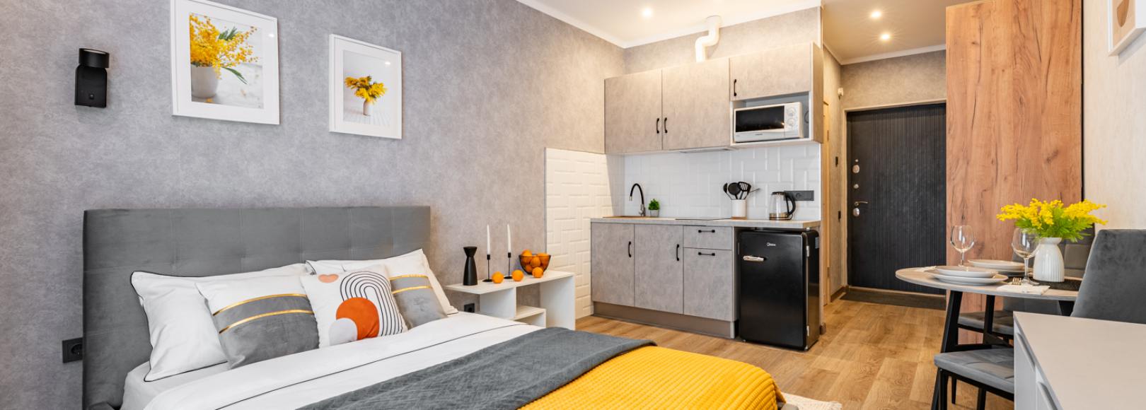 Фотография квартиры Прекрасная студия рядом с метро Нижегородская 