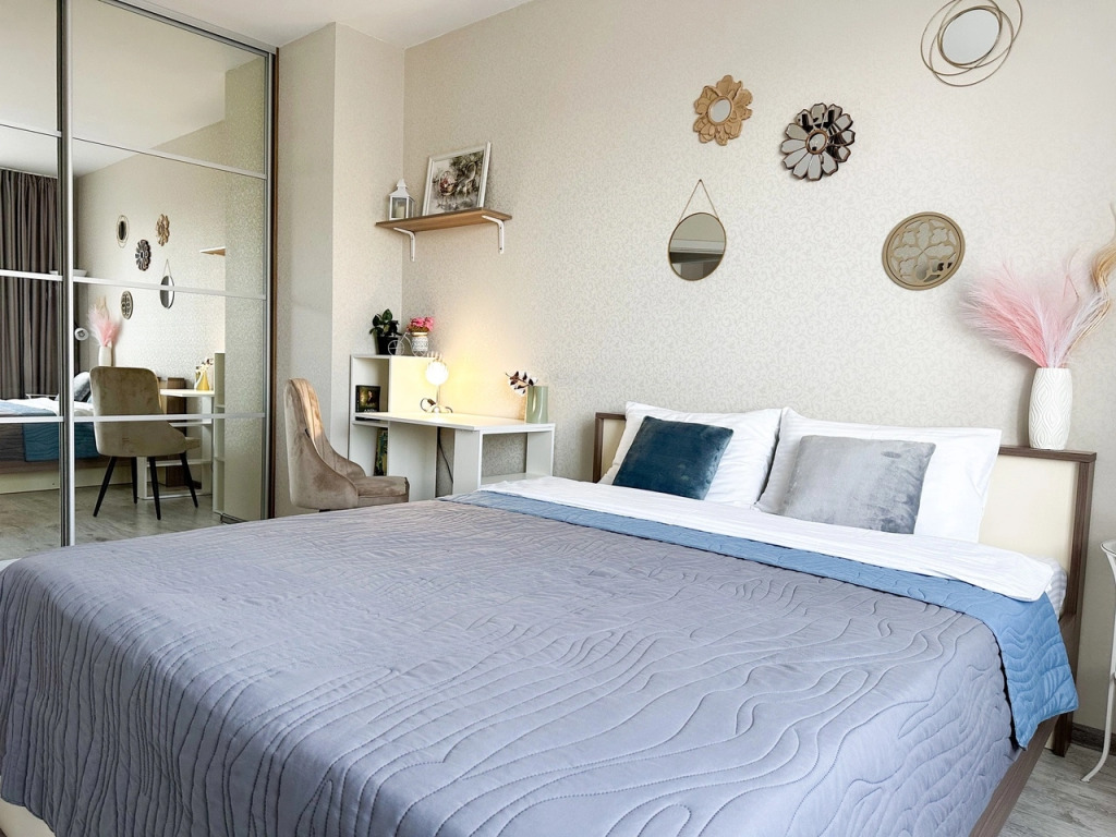 Фотография квартиры Квартира Алмаз Сити Восход солнца на набережной