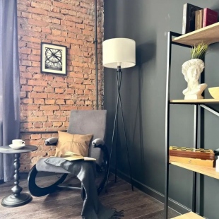 Фотография квартиры Апартаменты двухкомнатные Hygge Karelia в стиле Loft