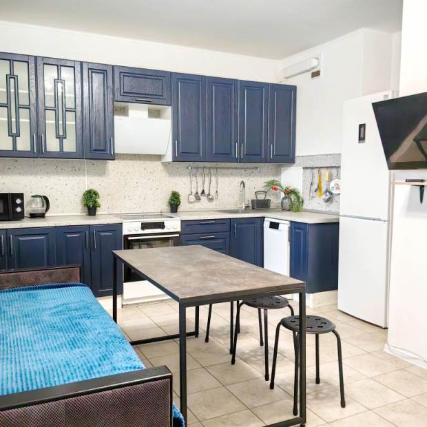 Фотографии квартиры 
            Апартаменты Евро Двушка Дельфины Попугаи