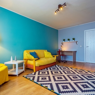 Фотография квартиры Квартира двухкомнатная Stepanenkov на Волжской наб. 24 | ЖК Седьмое небо