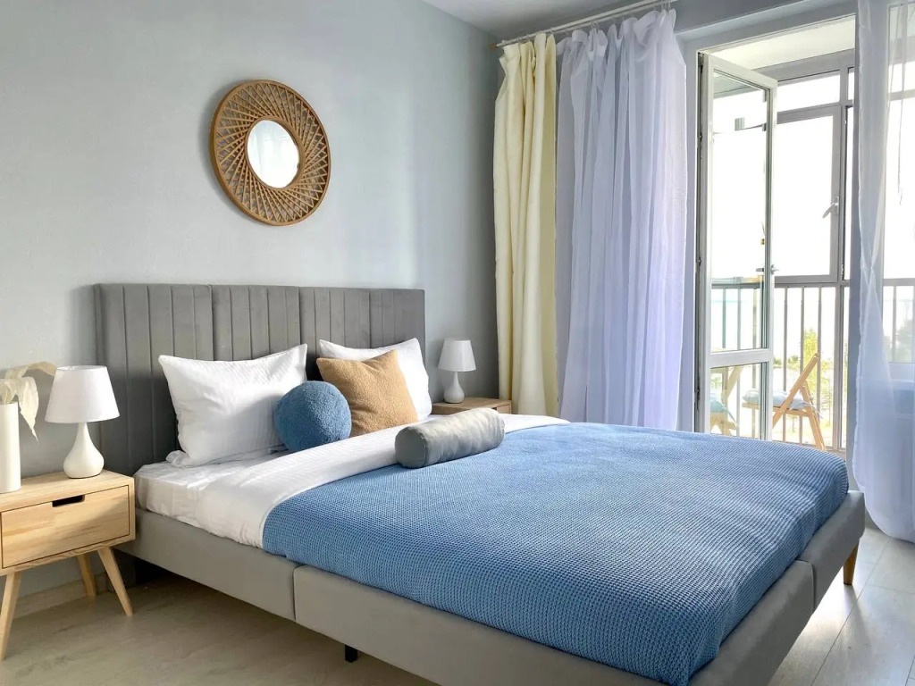 Фотография квартиры Апартаменты Hygge Karelia c видом на озеро в ЖК со своей набережной