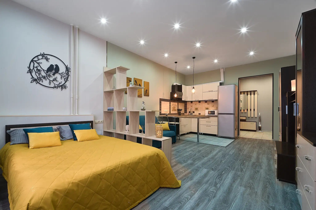 Фотография квартиры Квартира Просторная и уютная студия