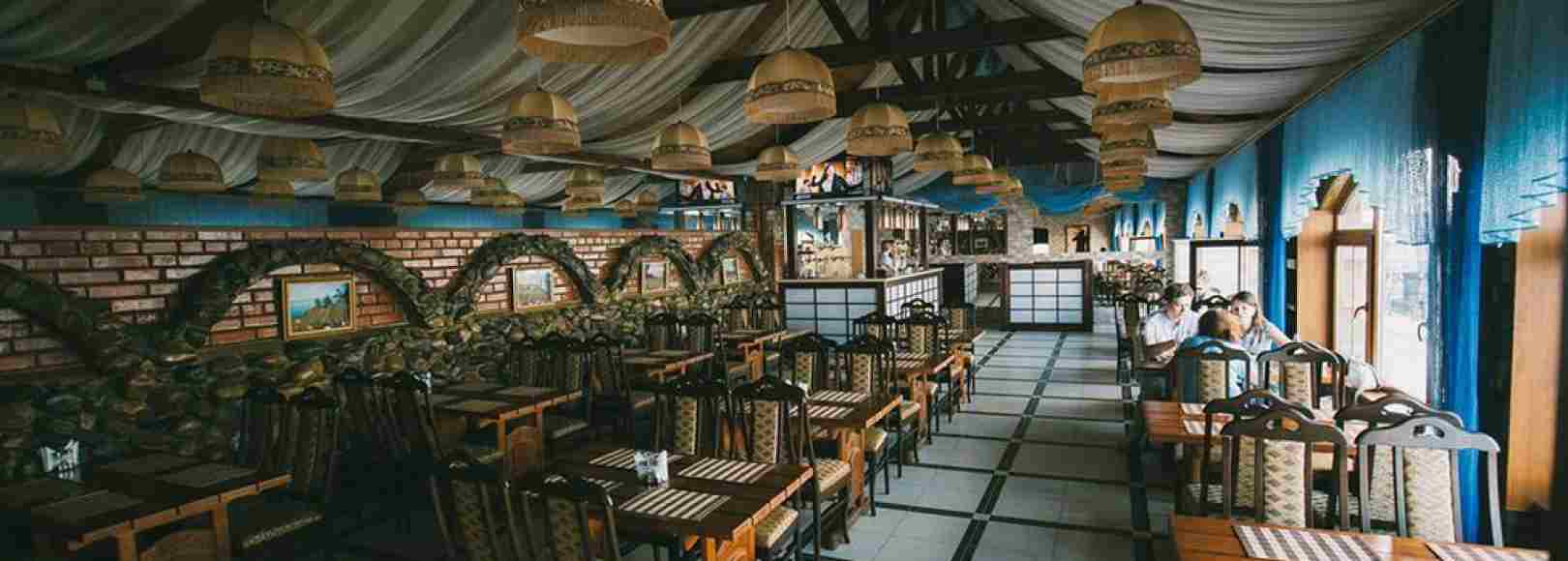 Фотография конференц-зала Русская изба