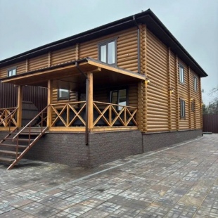 Фотография Коттеджа Частный дом Деревянный с баней