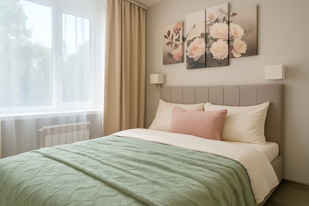 Фотография квартиры Квартира Студия Фисташка возле Дворца СпортаLiberty City