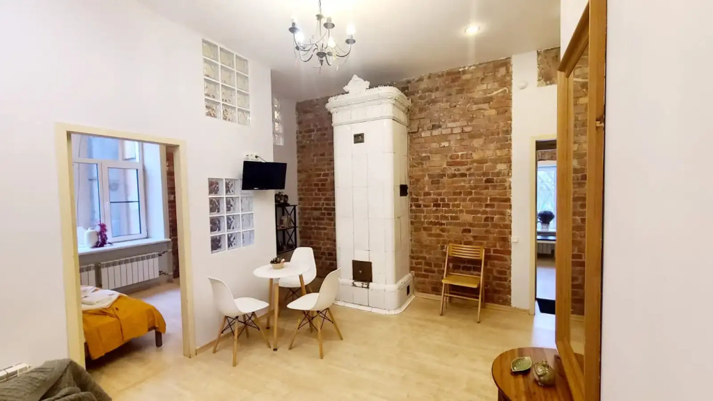 Фотография квартиры Апартаменты на Большом 13 Печь