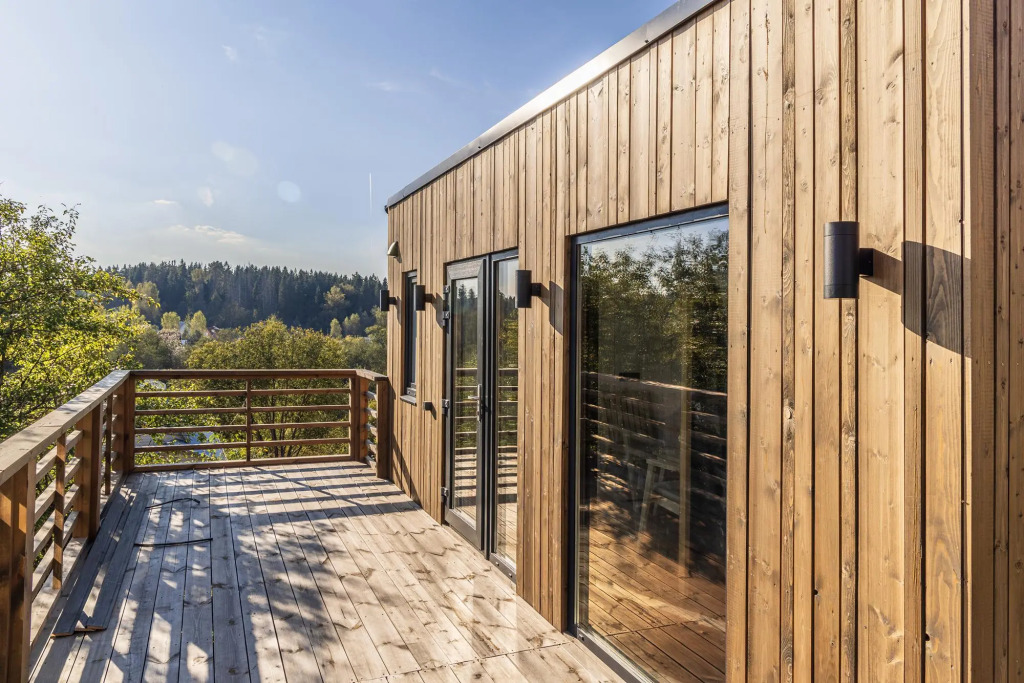 Фотография Коттеджа Частный Дом с Видом на Закат и Панорамной Баней